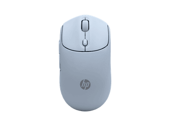 Ratón inalámbrico - HP silencioso 400, Inalámbrico, 6000 DPI, Azul