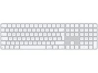 apple magic keyboard con touch id y teclado numerico teclas blancas espanol bluetooth blanco