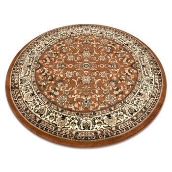 Alfombra Royal Adr Circulo Modelo 1745 Marrón Circulo 120 Cm