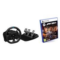 logitech g923 volante y pedales para ps4ps5pc  f1 2025 ps5