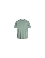 camiseta jack and jones jjninety ss crew iceberg green hombre