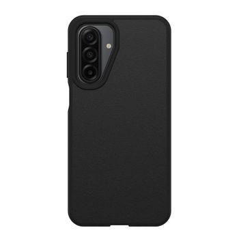 Funda para móvil OtterBox React Series tipo carcasa policarbonato negra ultrafina y resistente para Samsung Galaxy A17 5G, A16 5G y A16