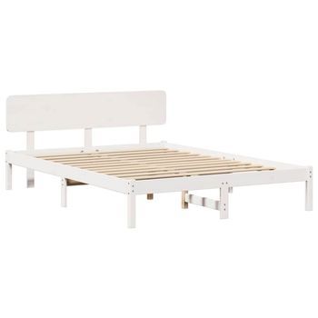 Estructura De Cama Con Cabecera 160 X 200 Cm