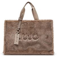 liu jo bolso de mano bolso tote tamano grande en teddy para mujer