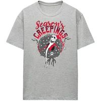 nightmare before christmas camiseta holiday chills para mujer