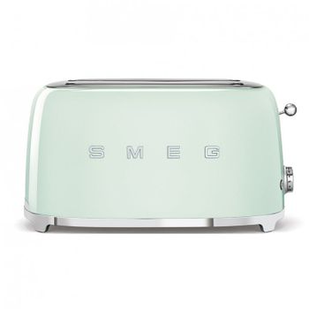 Smeg TSF02PGEU Tostadora 4 Rebanadas 1500W Verde