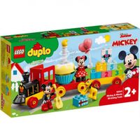 lego lego duplo tren de cumpleanos de mickey y minnie 10941