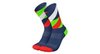 calcetines de running incylence loops negro turquesa naranja