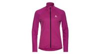 chaqueta odlo zeroweight warm hybrid rosa mujer