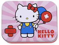 nickelodeon caja de apositos infantiles hello kitty 24 uds