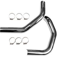protector termico tubo de escape harley-davidson sportster -13 cromado