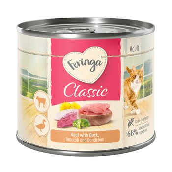Feringa Classic Meat Menu 24 x 200 g - Pack Ahorro - Pato y ternera
