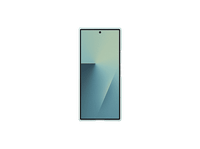 funda  protector pantalla - samsung para samsung galaxy z fold7 de silicona menta