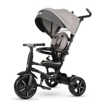 Triciclo Plegable Qplay Rito Star Hasta 25 Kg De Coccolle Grey