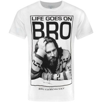 The Big Lebowski Camiseta Life Goes On Bro para hombre