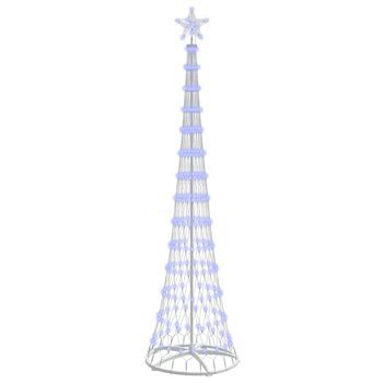 Árbol De Navidad | Decoraciones De Navidad Led Con 290 Led Con Soporte Azul 250 Cm Metal