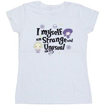 Beetlejuice Camiseta I Myself Am Strange And Unusual para mujer