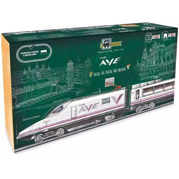 Tren Eléctrico Renfe Ave Con Estación