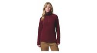 polar columbia 1 2 zip glacial iv bordeaux  mujer