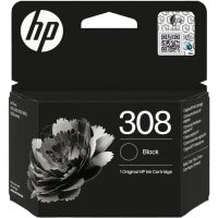 cartucho de tinta original hp 308 negra