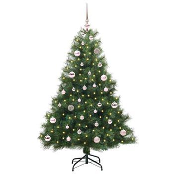 Árbol De Navidad Artificial Con 150 Led Verde 150 Cm Pe Y Pvc