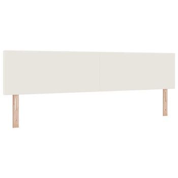 Cabecero，panel De Cabecero Crema 200 Cm Tela De Pana