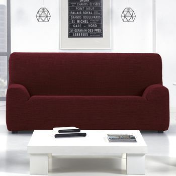 Funda Sofa 4 Plazas Glamour Granate