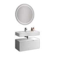 composicion bano de 3 piezas solmira blanco en mdf