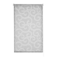 estoralis - estor enrollable translucido  visillo  150 x 255 cm anchoalto tamano tela 147 x 250 cm  ornella gris