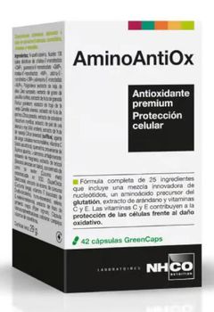 NHCO AminoAntiOx  Antioxidante Premium 42 Cápsulas