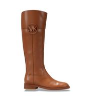 michael kors para mujer 40f6kmfb5l botas de piel kimmee flat marron 40 plano cremallera clasico