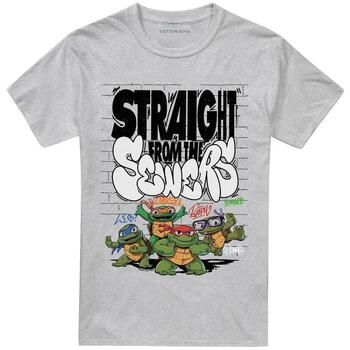 Tmnt Camiseta Mutant Mayhem Straight From The Sewers para mujer