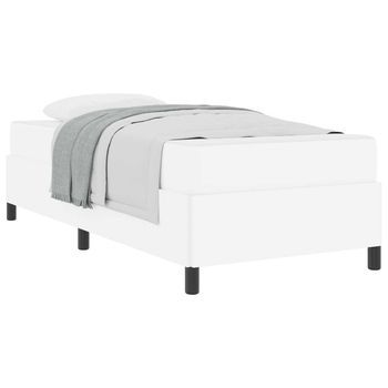 Estructura De Cama Con Colchón 80 X 200 Cm Tela Vidaxl