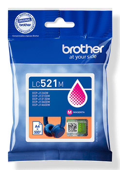 Brother Cartucho LC521M Magenta