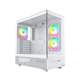 Torre PC Montech XR (W) ATX Blanca 3x120mm ARGB Ventana CPU 175mm VGA 420mm
