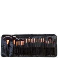 rio 24 piece professional cosmetic make up brush set