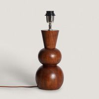 base lampara de mesa madera vinda iluzzia