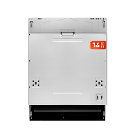 lavavajillas integrable evvo di2 14 cubiertos 8 programas inox ancho 600 mm