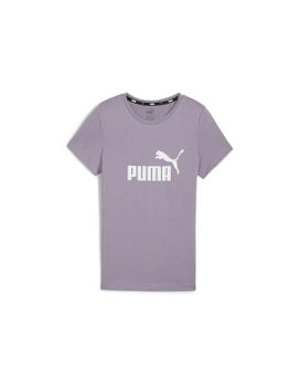 Camiseta Casual Puma Ess Logo Tee G Niña Pale Plum
