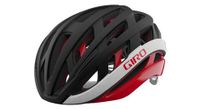 casco de carretera giro helios spherical mips negro   rojo mate 2021