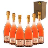 celler kripta franc trepat rosado brut reserva - pack 6 botellas 75 cl - 00 vol