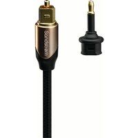 sandstrom av gold series s3opt315 digital optical cable - 3 m gold