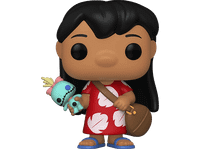 figura funko pop - lilo con scrump  stitch