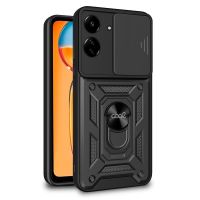 cool funda hard ring negro para xiaomi redmi 13cpoco c65