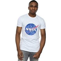 nasa camiseta insignia para hombre