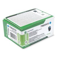 lexmark 71b20c0 toner cian original
