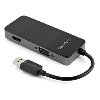 StarTech Adaptador de Vídeo Externo USB 3.0 Negro