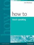 how to teach speaking