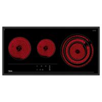 teka trc 83631 placa vitroceramica 3 zonas negra