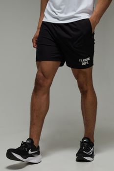 Pantalón Corto Man Active Resistente Training Dept, Negro